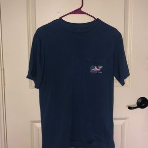 vineyard vines american flag shirt